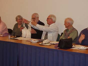 Photograph at North Shields Riverside Centre where a celebration of reminiscence work was held